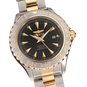 Invicta Men's Ocean Ghost 2 Pro Diver 2-Tone Black Automatic 2308, Invicta Watches, Mens Watches,Mens Invicta Watches