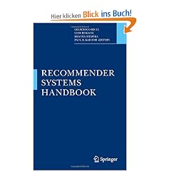 Recommender Systems Handbook