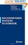 Recommender Systems Handbook