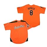 Baltimore Orioles Cal Ripken Jr Cooperstown Laser Button Front Jersey