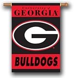 University of Georgia Bulldogs UGA Large Banner Flag