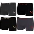 4er Pack Remixx Herrenboxershorts Microfaser in 3 Gr��en