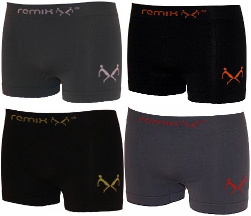 4er Pack Remixx Herrenboxershorts Microfaser in 3 Größen