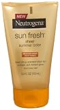 41X9BJU4Q7L. SL160  Neutrogena Sun Fresh Lotion, Medium/Deep Skin Tones, 4 Ounce Tubes (Pack of 2)