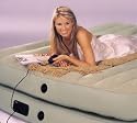 INTEX 66703 (66703E) COMFORT-REST RISING COMFORT RAISED QUEEN AIR MATTRESS AIRBED BED W/ BUILT-IN AC AIR-PUMP & WIRED REMOTE CONTROL