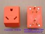Dual 15 - 30 AMP RV adapter for Honda, Yamaha, & Kipor generator - convert two 15/20 AMP outlets to one RV 30 AMP outlet