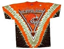 Cleveland Browns Logo V Tie Dye T-shirt