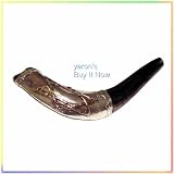 Amazing Silver-plated 13 Rams Shofar Judaica Jewish