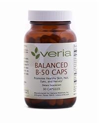 Veria - Balanced B-50 Tabs (90 Vegetarian Capsules)
