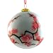 Ornament, Pale Green with Pink Cherry Blossoms - CO120