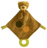 Plush Lil Teether Brown Bear 10