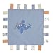 Slumbertag by Slumbersac Baby Comfort Tag Blanket Blue Plane & Train