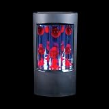 Review   / Vision Motion Lava Lamp Novelty Gift Light Red Color