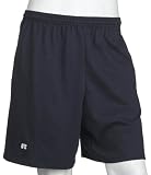  : Russell Athletic Men's Cotton Performance Baseline Short, Navy, Small