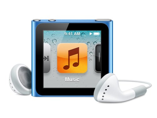 Apple iPod nano MP3-Player (Multi-touch Display) blau 8 GB (NEU)