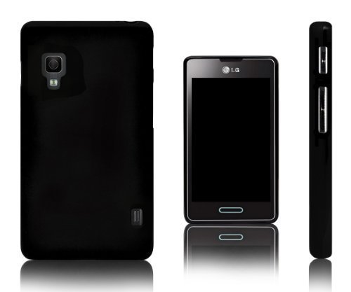 Xcessor Vapour Flexible TPU Case for LG Optimus L5 II E460. Black