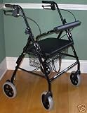 Deluxe Walker Rollator 500 Pound Capacity