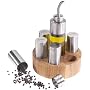 Typhoon Oakwood Stainless Steel Seasoning Set