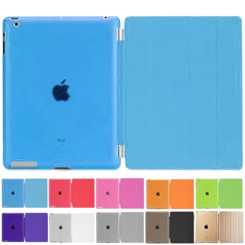 iPad スマートカバー + バックカバーセット iPad2/iPad3/iPad4対応 