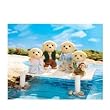 Calico Critters Yellow Lab Family