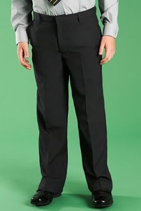 2 Pack - Boys' Outstanding Value Trousers With Adjustable Waist