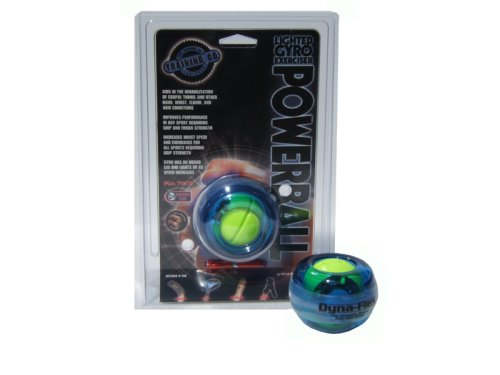 Dynaflex Powerball Lighted Gyro Wrist Exerciser (Blue)
