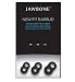 Aliph 3 Pack Jawbone Ergonomic Design New Fit Earbud Earbuds Eargel Eargels for Jawbone ICON (Thinker Black, Thinker Silver, Ace, Hero, Rouge, Catch, Bombshell) PRIME (Going Platinum, Blah Blah Black, Coffee Talk Brown) & EAR CANDY (Lilac You Mean It Violet, Drop me a lime Green, Yello! Yellow, Frankly Scarlet Red) and JAWBONE 2 (Gold, Black, Silver) series.