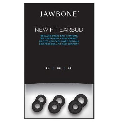 Aliph 3 Pack Jawbone Ergonomic Design New Fit Earbud Earbuds Eargel Eargels for Jawbone ICON (Thinker Black, Thinker Silver, Ace, Hero, Rouge, Catch, Bombshell) PRIME (Going Platinum, Blah Blah Black, Coffee Talk Brown) & EAR CANDY (Lilac You Mean It