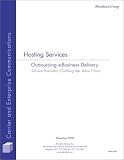 Review Aberdeen Group  / Hosting Services : Outsourcing e-Business Delivery--Service Providers Climbing the Value Chain