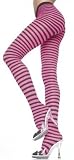 1st Fantasies Plus Size Fun Striped Opaque Tights (Various Colors)