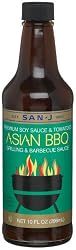 San-J Asian BBQ Sauce, 10-Ounce Bottles (Pack of 6)