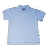 E-Land - Boys Short Sleeved Polo Shirt, Lt. Blue