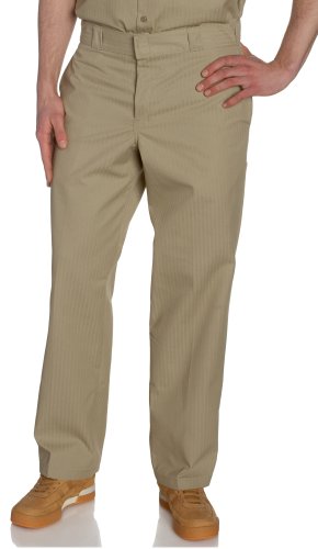 Dickies Men's Loose Fit Twill Stripe Work Pant