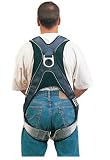 DBI SALA 1107976 ExoFit Full Body Fall Protection Harness, Medium Size Back D-Ring with Quick-Connect Buckles