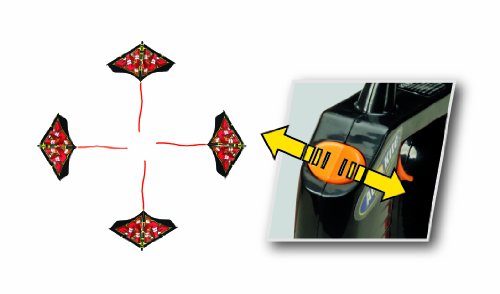 Imagen 4 de Dickie-Spielzeug 201119295307 - Cometa acrobática con control a distancia (110 cm), color naranja y azul [importado de Alemania]