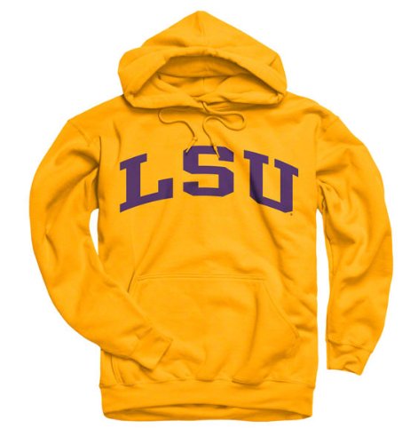 LSU Tigers Gold Arch Hooded Sweatshirt