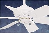Casablanca Ceiling Fans Wailea Model 41U11D in Snow White. Damp rated indoor/outdoor fan.