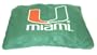 NCAA Pillow Pet Bed, University of Miami Hurricanes