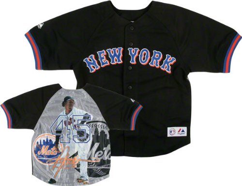 Pedro Martinez New York Mets Youth Tagline Jersey