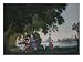 Chinese Playing Cards by a River, Anglo-Chinese School Art Giclee Poster Print by Ang...