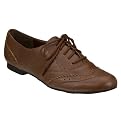 Women's Xhilaration&reg; Taree Oxford Shoes - Cognac