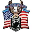 Pow Mia Embroidered Patch Pow Mia Prisoner of War Missing in Action