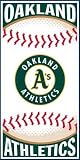 Oakland Athletics A's MLB Centerfield Beach Towel 30x60 in