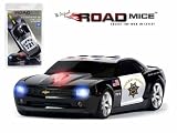 Chevy Camaro Highway Patrol Police Wireless Optical Computer Mouse (Black & White)