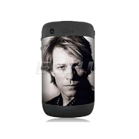 Ecell - BON JOVI BONJOVI BATTERY COVER BACK CASE FOR BLACKBERRY CURVE 8520 9300