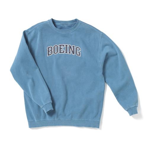 Arched Varsity Crew Sweatshirt
