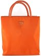 Guess Harpo Nylon Tote in Orange