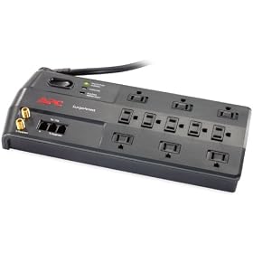 APC P11VT3 11-Outlet 3400J Surge Protector