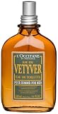L'Occitane Eau Toilette Vetyver pour Homme (for Men), 3.4-Ounce Glass Bottle