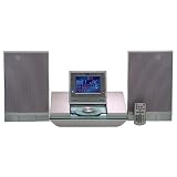 Elta 2445 MP3 Design Kompaktanlage mit Touch-Screen silber
